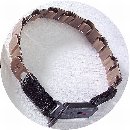 Herm Sprenger Neck Tech Fun Curogan Buckle Flat Collar
